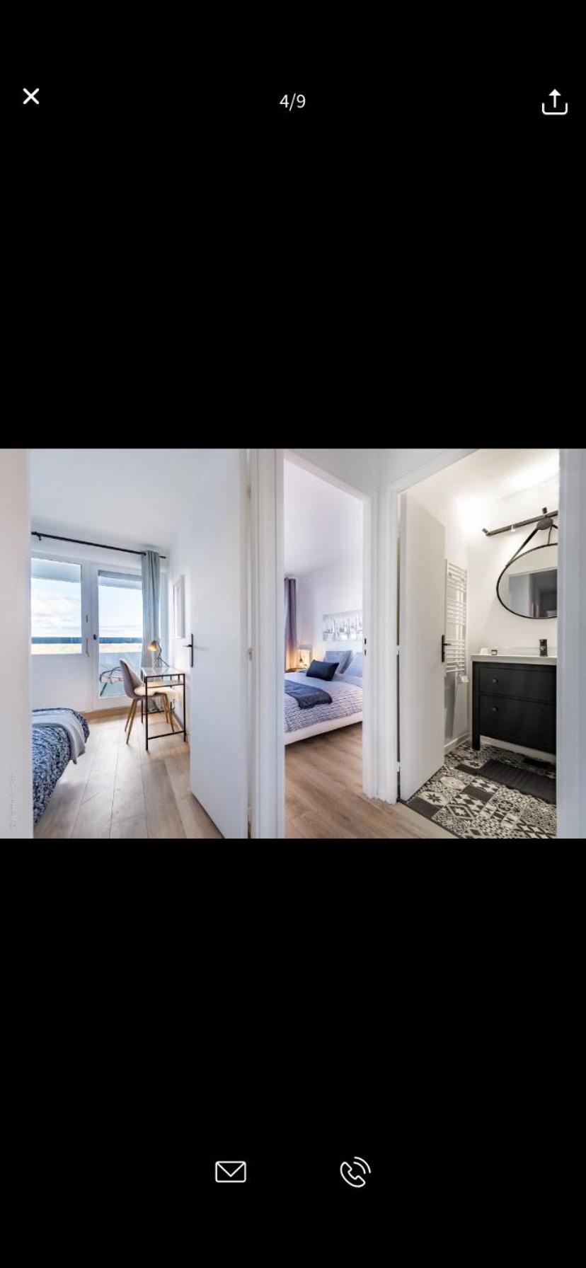Superbe Appartement Paris Sud: Terrasse,Parking Evry-Gregy-sur-Yerre المظهر الخارجي الصورة